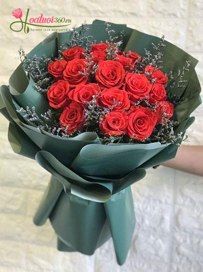 Bó hoa hồng đỏ - Big love