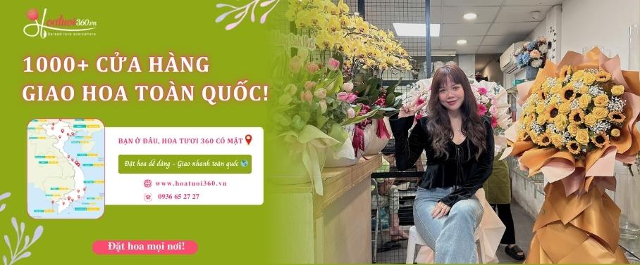 Banner cửa hàng hoa toàn quốc
