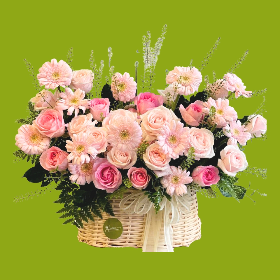 Giỏ hoa khai trương