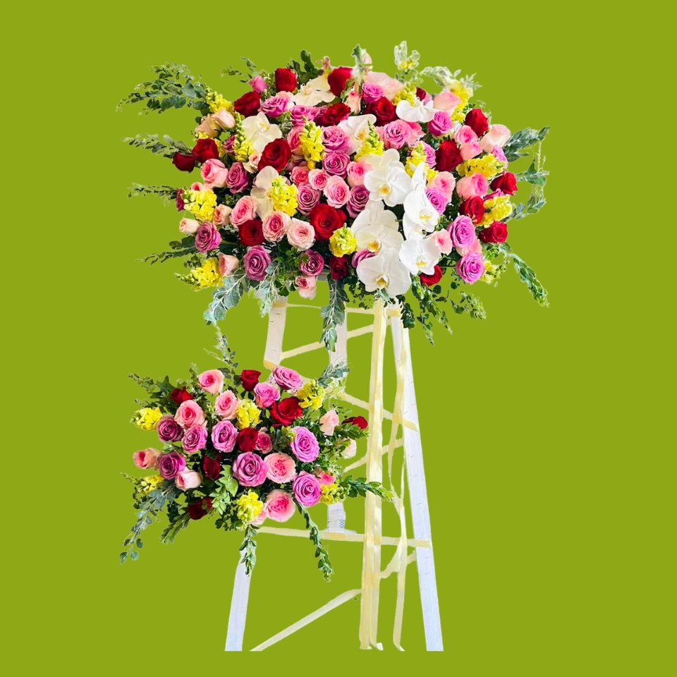 Hoa khai trương hồng phát