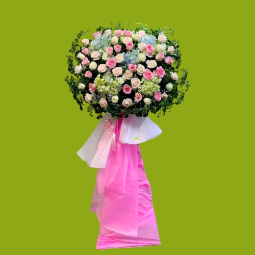 Kệ hoa khai trương