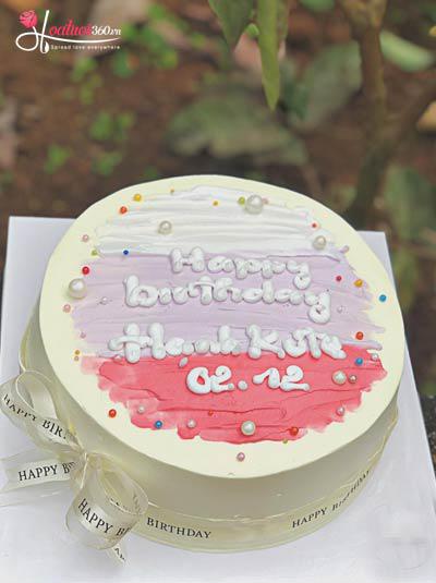 Bánh sinh nhật - Muôn màu tình yêu