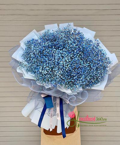Bó hoa baby xanh - Niềm hy vọng