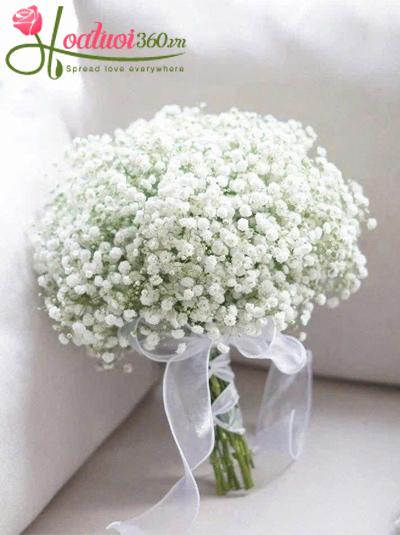 Bó hoa cưới Baby - Lời yêu thương