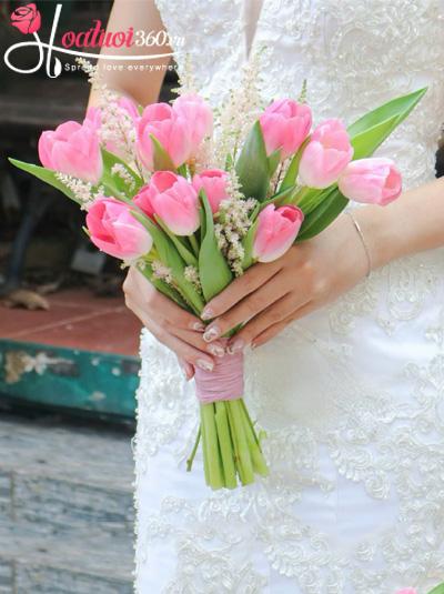 Bó hoa cưới Tulip - Marry you