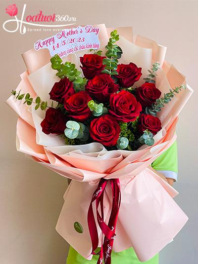 Bó hoa hồng Ecuador - Tình yêu đẹp nhất