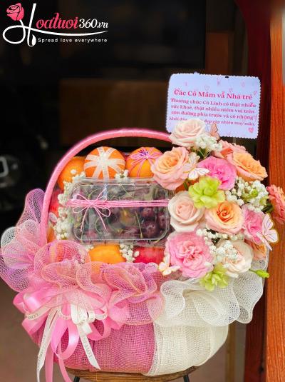 Giỏ trái cây - Quà từ trái tim