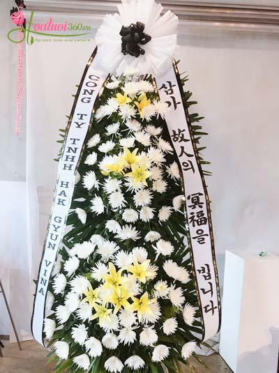Kệ hoa chia buồn Hàn Quốc- Tiễn biệt