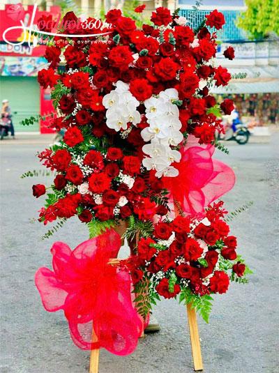 Kệ hoa khai trương - Đại thắng đại phát