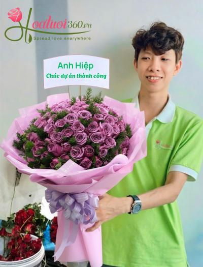 Tư vấn tặng hoa chúc mừng thành công