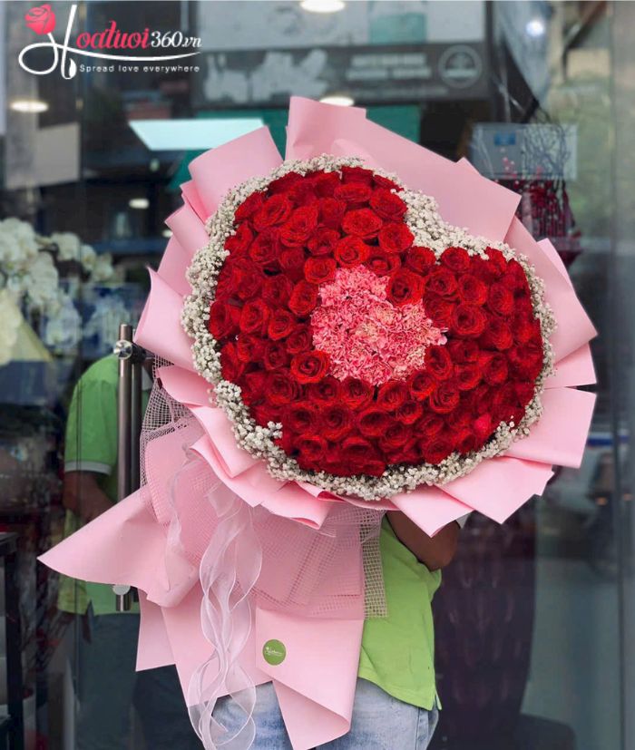 Mẫu hoa tươi sinh nhật được yêu thích tại phường Tân Định 