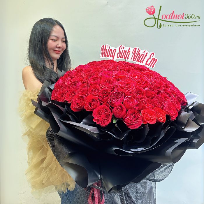 Hoa hồng ecudor của shop hoa phường Gia Định 