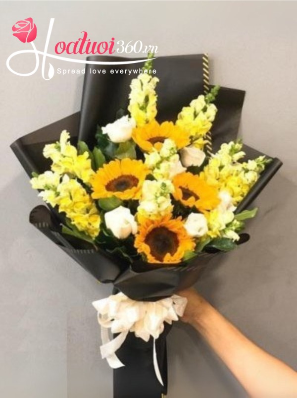 Bó hoa hướng dương được ưa chuộng nhất