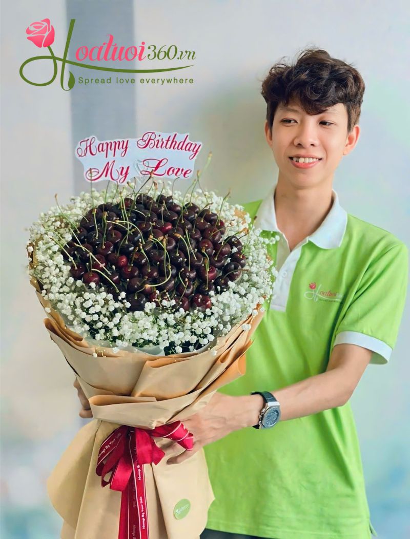 Hoa trái cây dáng dài