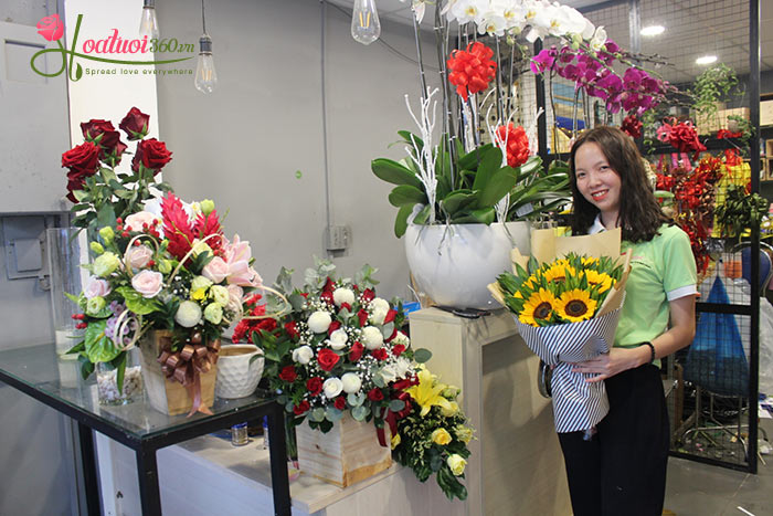 Giới thiệu shop hoa tươi khu vực phường Đông Hưng Thuận