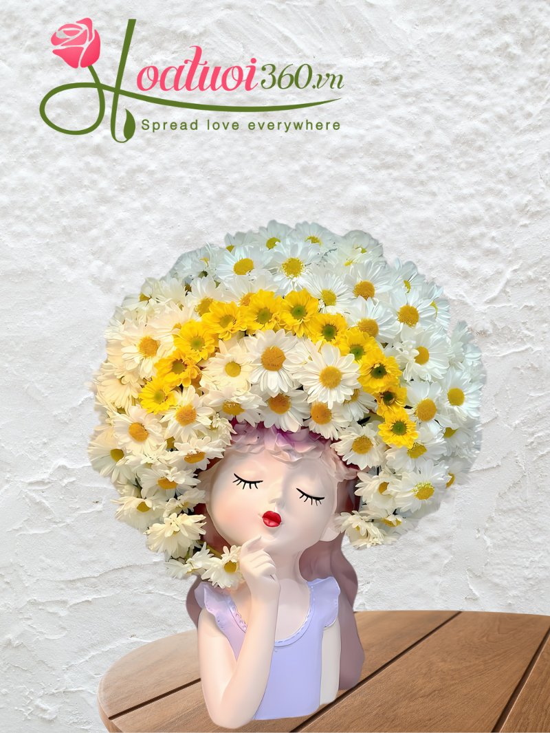 Hoa cúc cắm bình - Loài hoa lâu tàn, chưng lâu