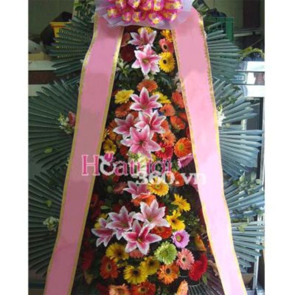 Kệ hoa khai trương Hàn Quốc – Chúc thành công rực rỡ