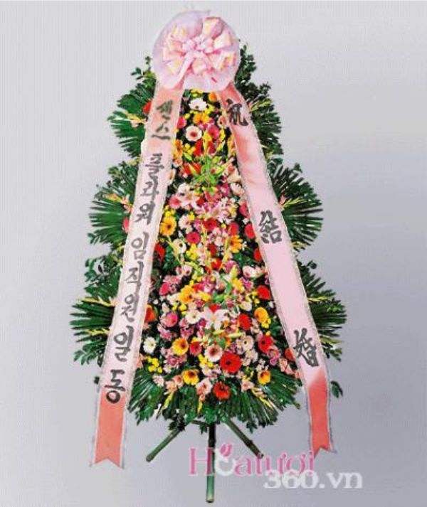 Kệ hoa khai trương Hàn Quốc – Vững tiến