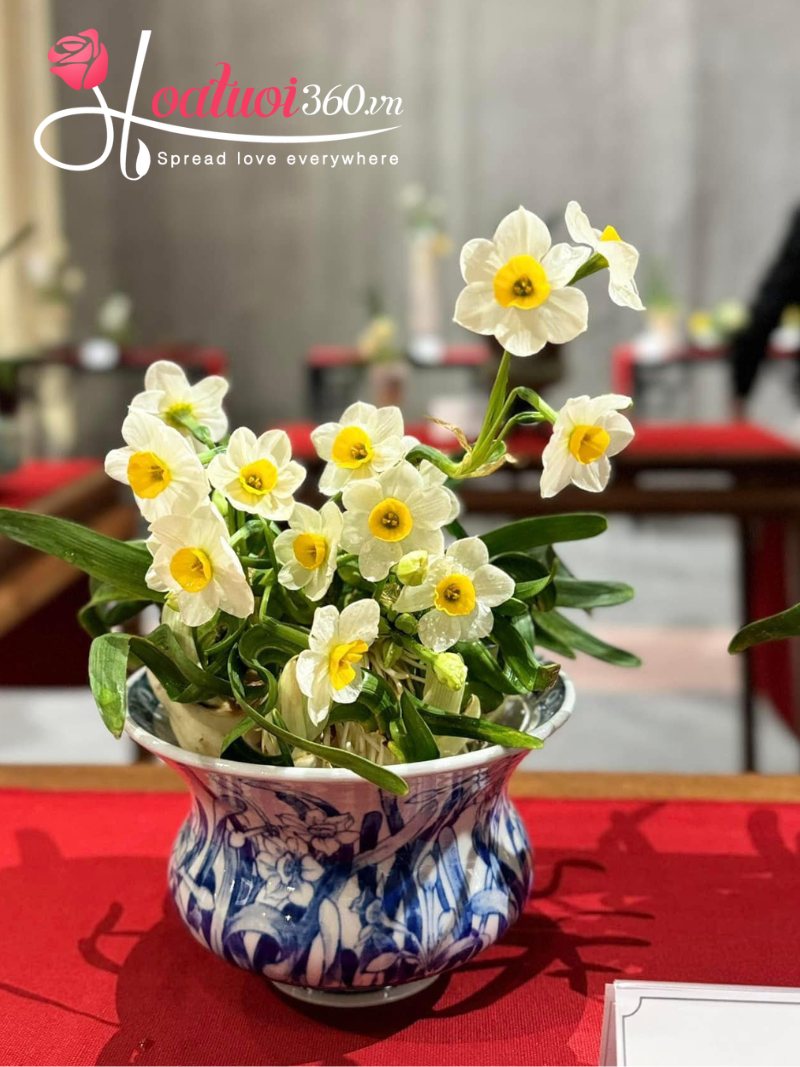 Giá hoa thủy tiên