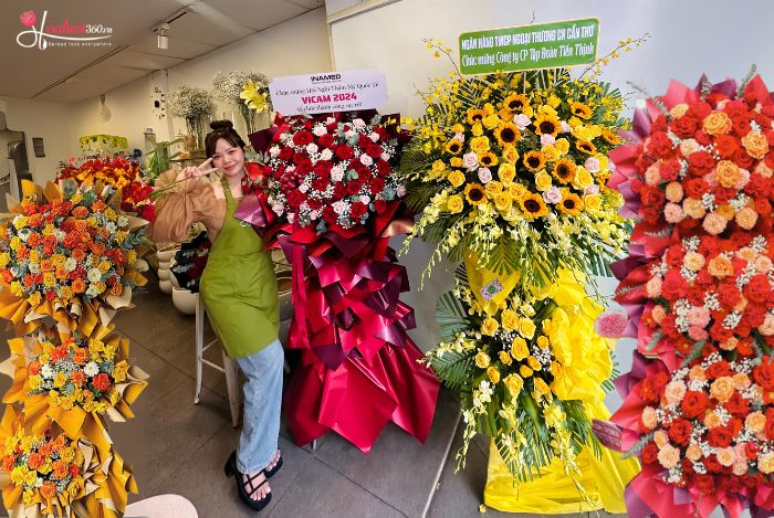 Lí do Hoa tươi 360 là cửa hàng bán hoa chúc mừng được khách tin chọn