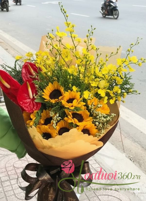 Hoa mừng tốt nghiệp - Nhớ ơn thầy cô