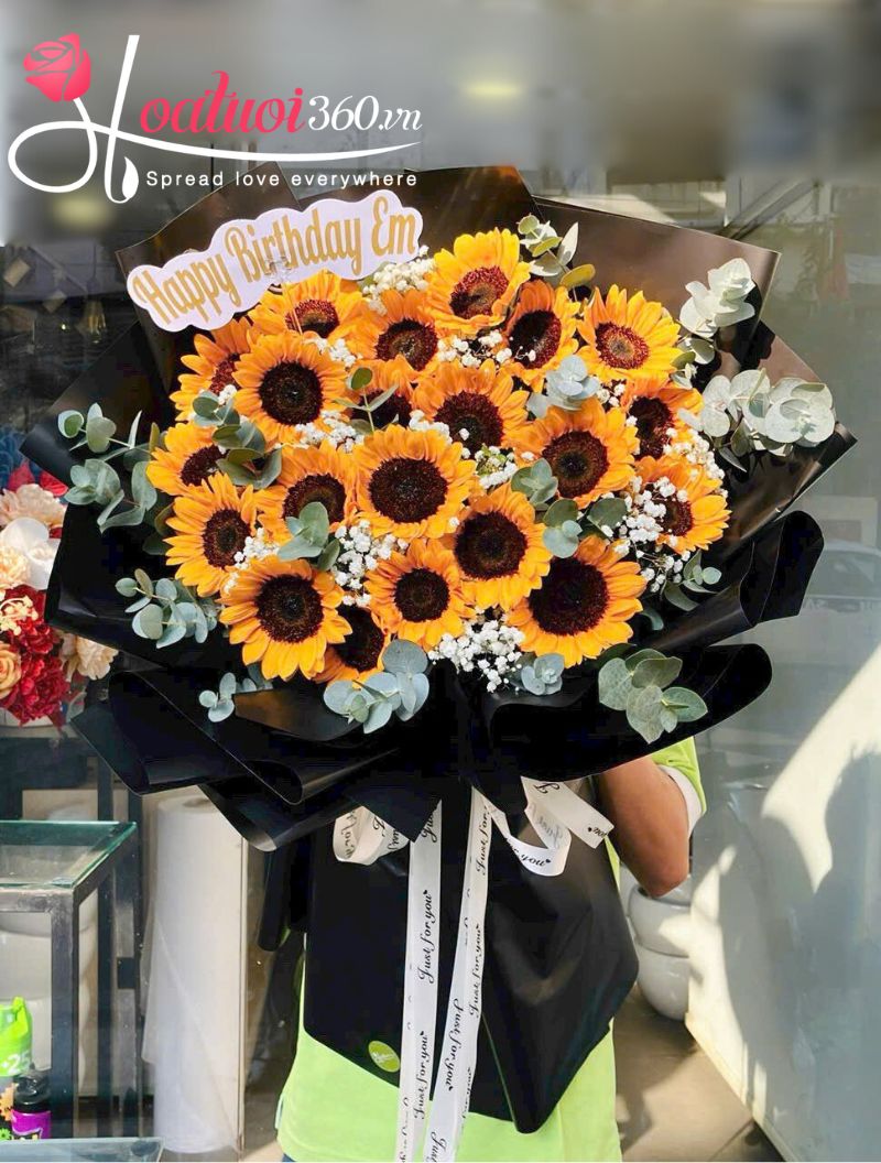 Những kiểu hoa bó dài đẹp