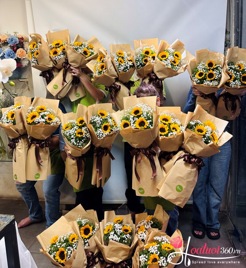 hoa hướng dương sự kiện