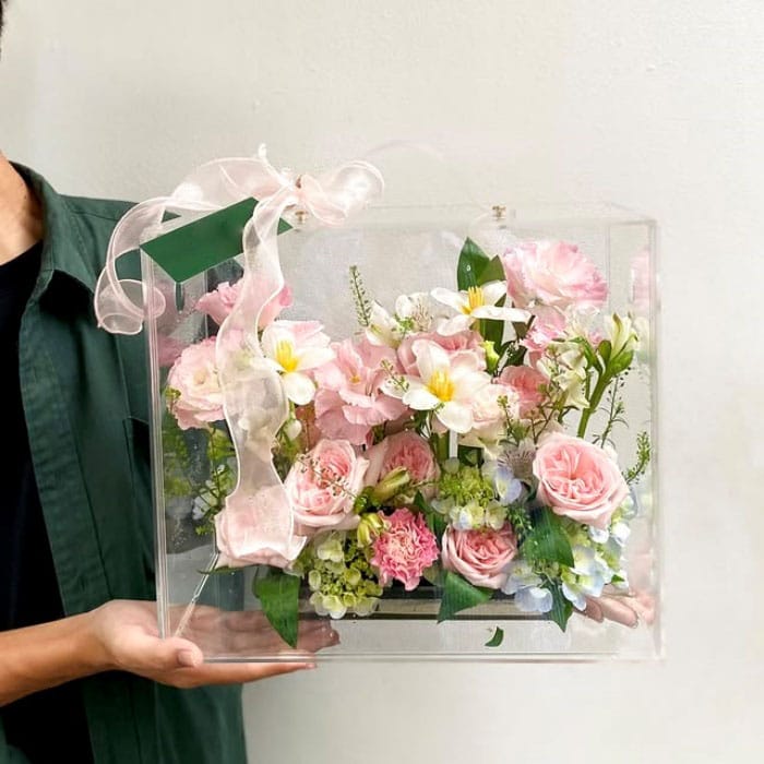 cách bảo quản giỏ hoa sáp
