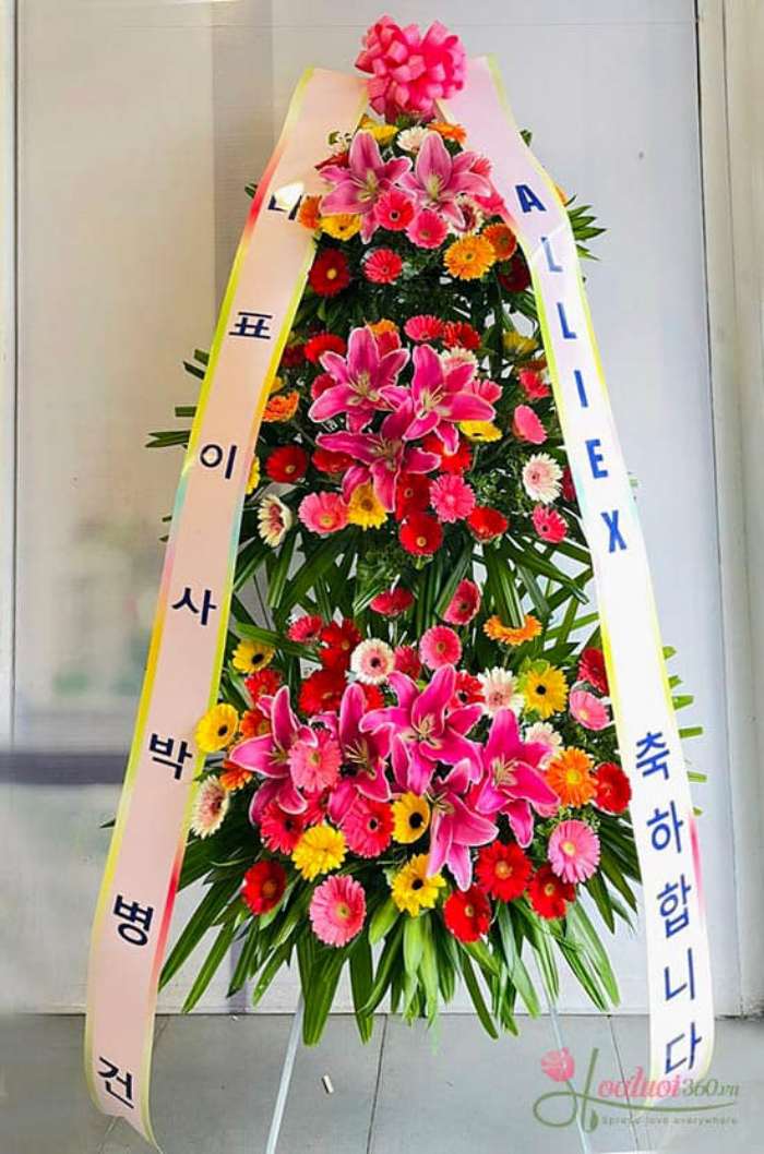 Đặt hoa khai trương tại shop hoa Phường Bình Hưng Hòa TPHCM