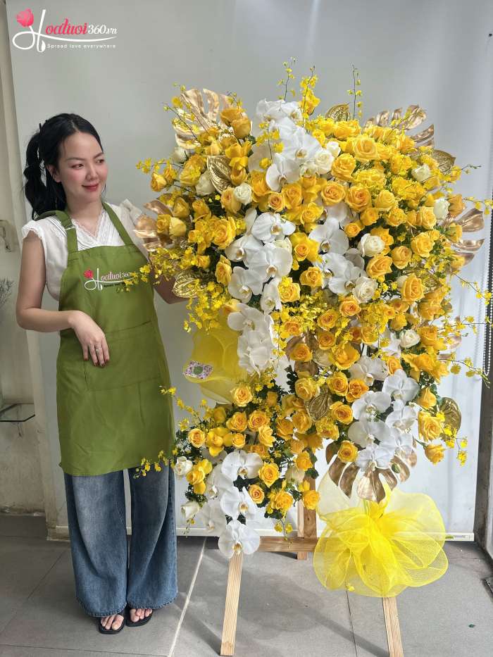 Đặt hoa khai trương online tại shop hoa Bình Lợi Trung