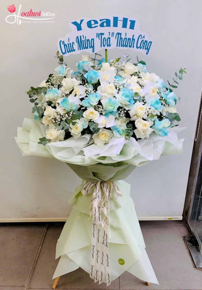 Đặt hoa khai trương online tại shop hoa phường chánh hưng tphcm