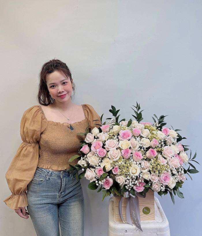 Đặt hoa giao nhanh 24h tại tiệm hoa tươi tân phú