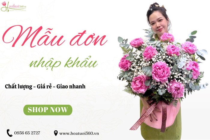 địa chỉ bán hoa mẫu đơn tại TPHCM