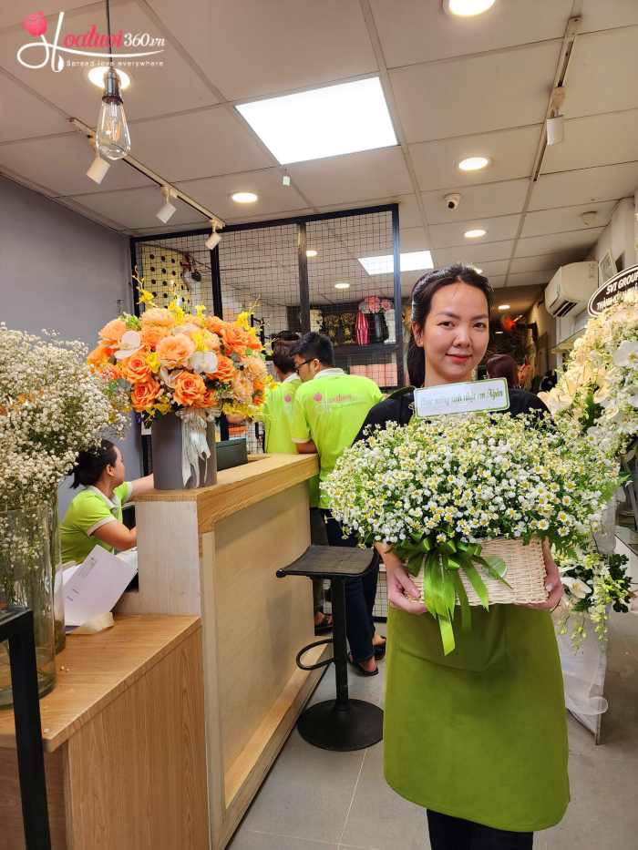 shop hoa tươi phường Vườn Lài TPHCM có vị trí dễ tiếp cận