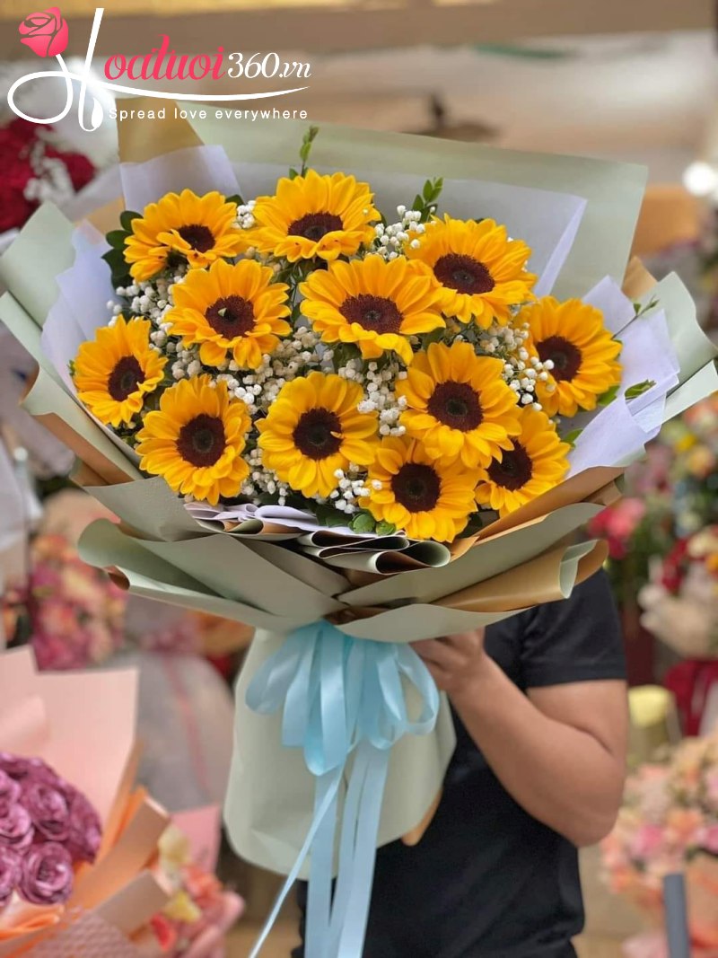 Ý nghĩa của hoa hướng dương tặng 20/10