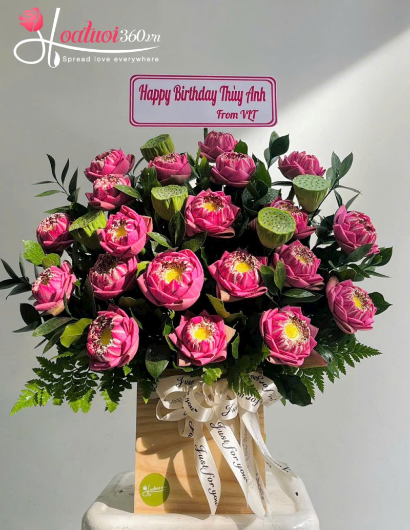 Hoa sen - loài hoa may mắn