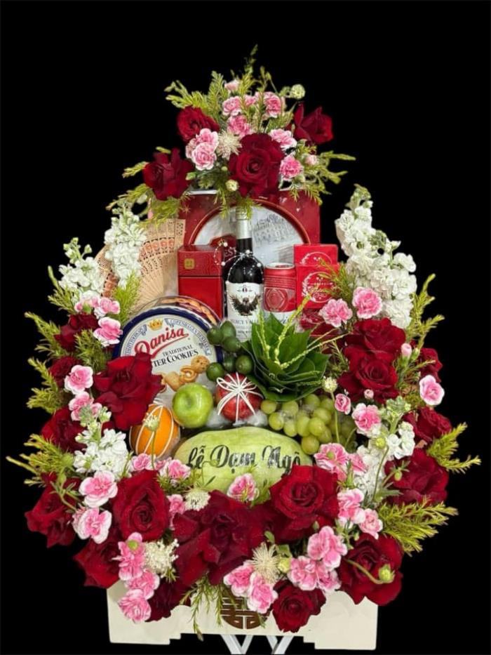 tráp dạm ngõ miền Bắc gồm có trầu cau