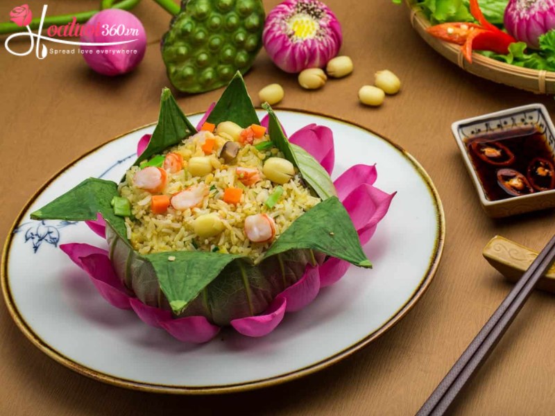 Hoa sen trong ẩm thực