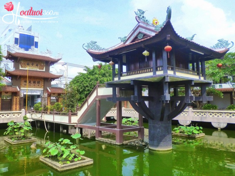 Hoa sen trong kiến trúc