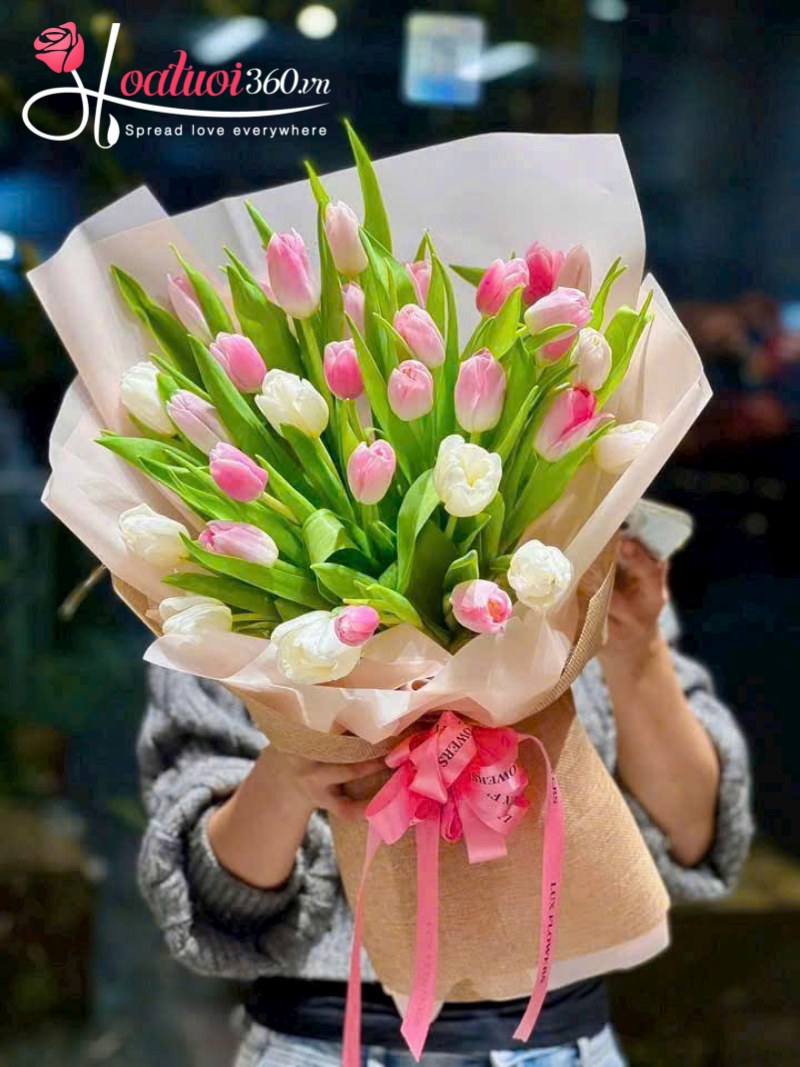 ý nghĩa hoa tulip hồng