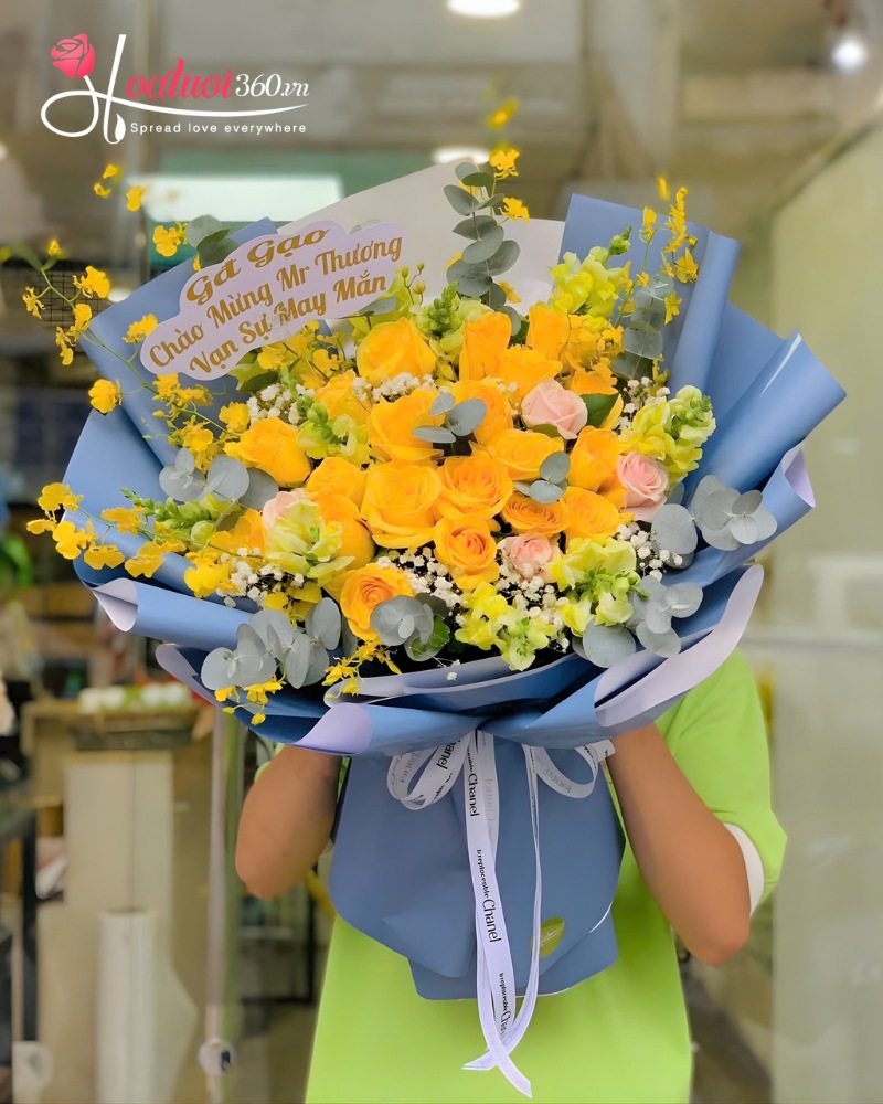 chọn hoa hồng sinh nhật tặng bạn bè, đồng nghiệp