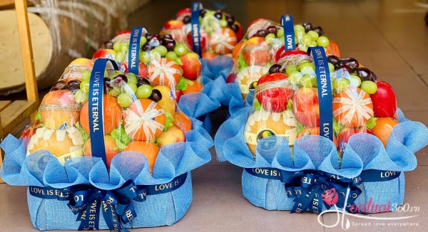 Giỏ trái cây sinh nhật - Vị của ngày vui