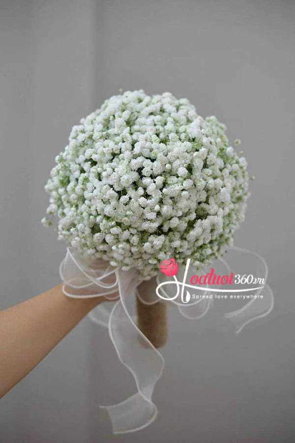 Bó hoa cưới Baby - Ta có nhau