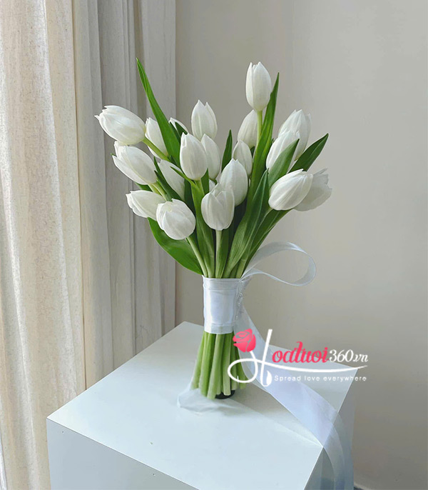 Bó hoa cưới Tulip - Yêu là cưới