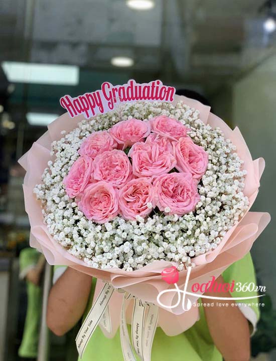 Bó hoa hồng Ecuador - Nhắn gửi thanh xuân