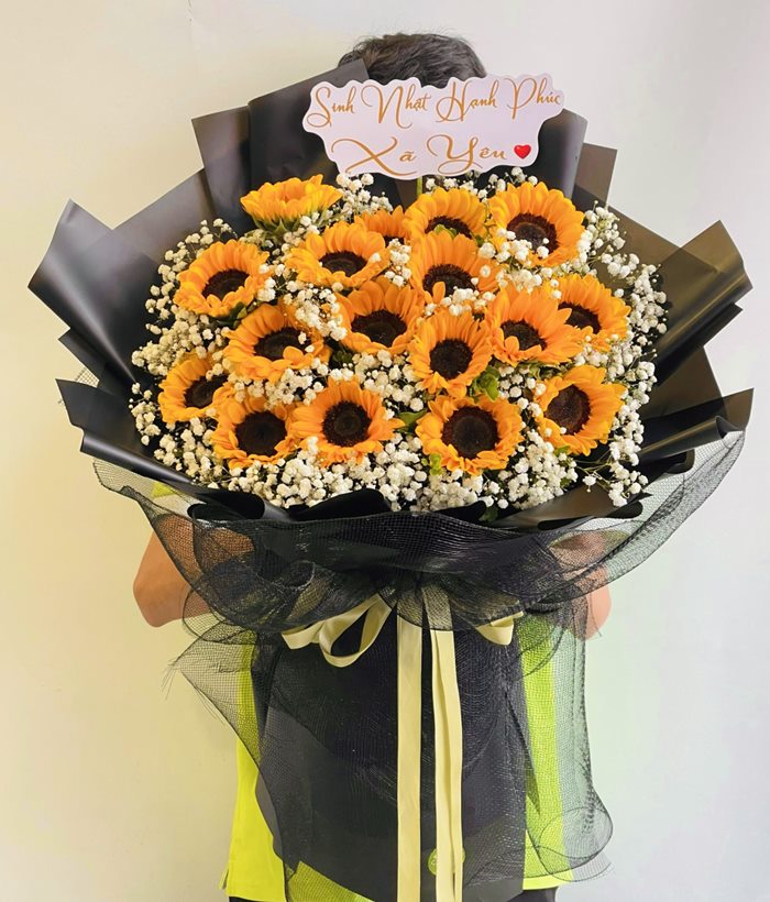 Bó hoa hướng dương tặng người yêu