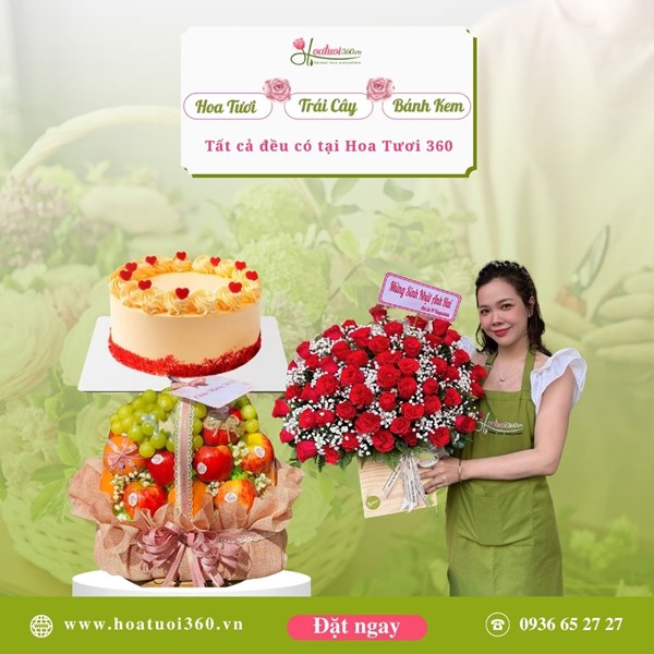 Các mẫu hoa tươi được thiết kế đa dạng tại Hoa Tươi 360