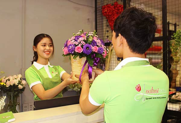 Dịch vụ đặt mua hoa tươi online uy tín, chất lượng