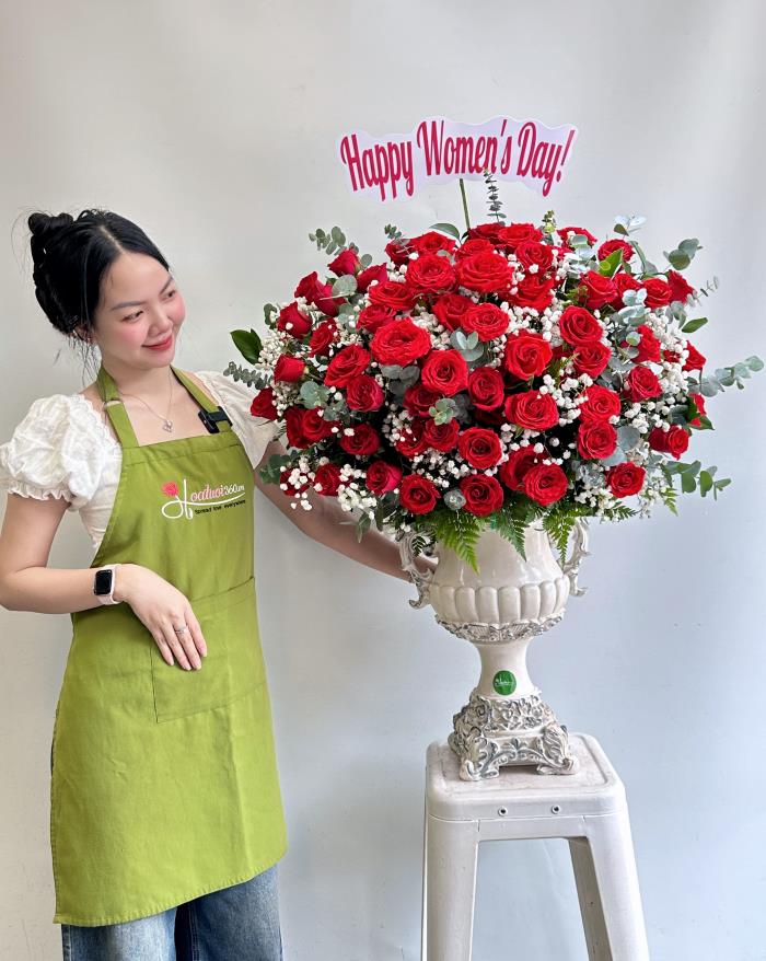 giá hoa hồng ecuador tại Hoa Tươi 360 từ 120.000VNĐ