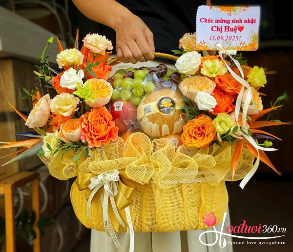 Giỏ trái cây - Mật ngọt đất trời